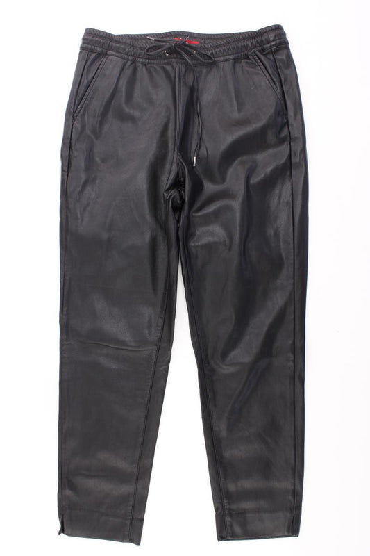 s.Oliver Kunstlederhose Gr. 38 schwarz aus Polyester