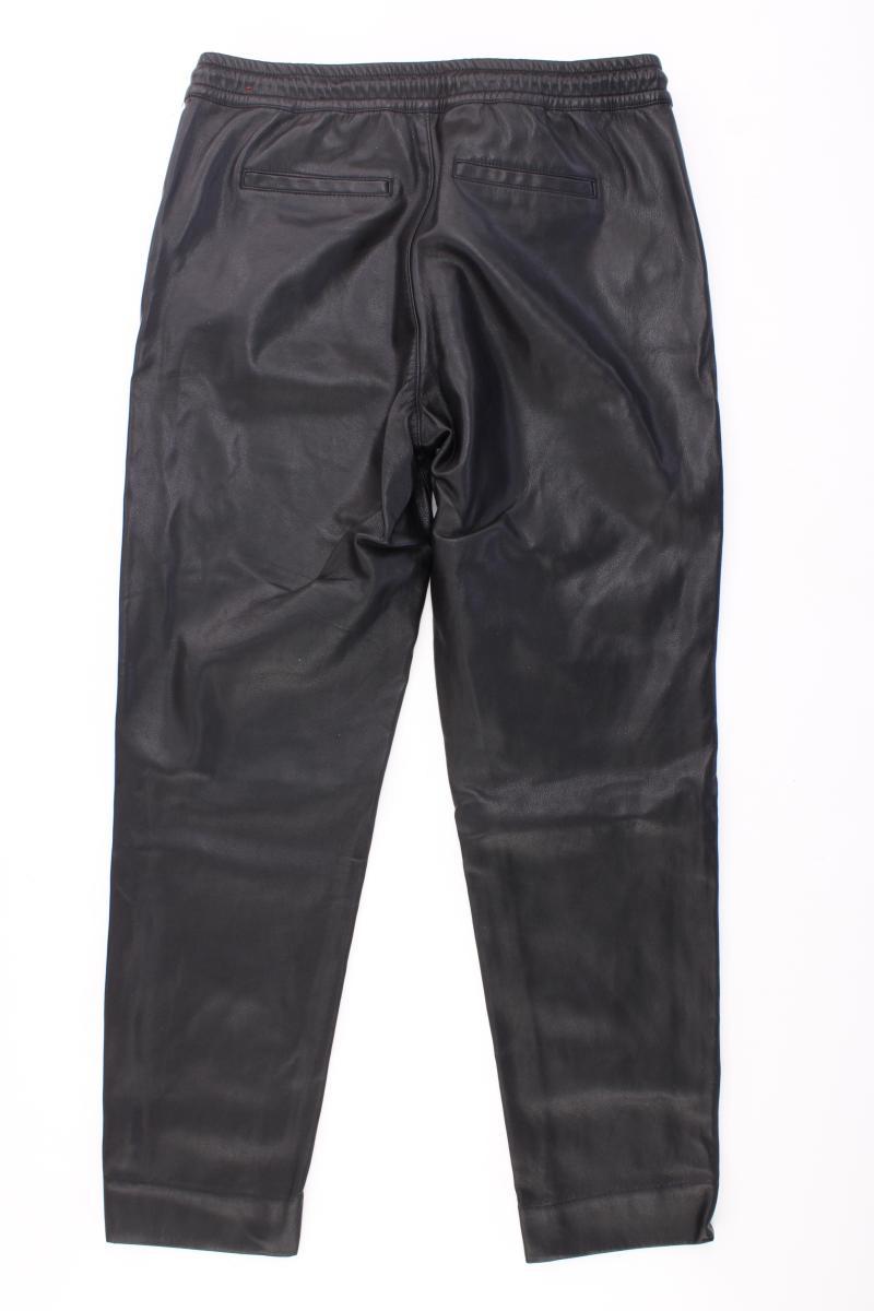 s.Oliver Kunstlederhose Gr. 38 schwarz aus Polyester