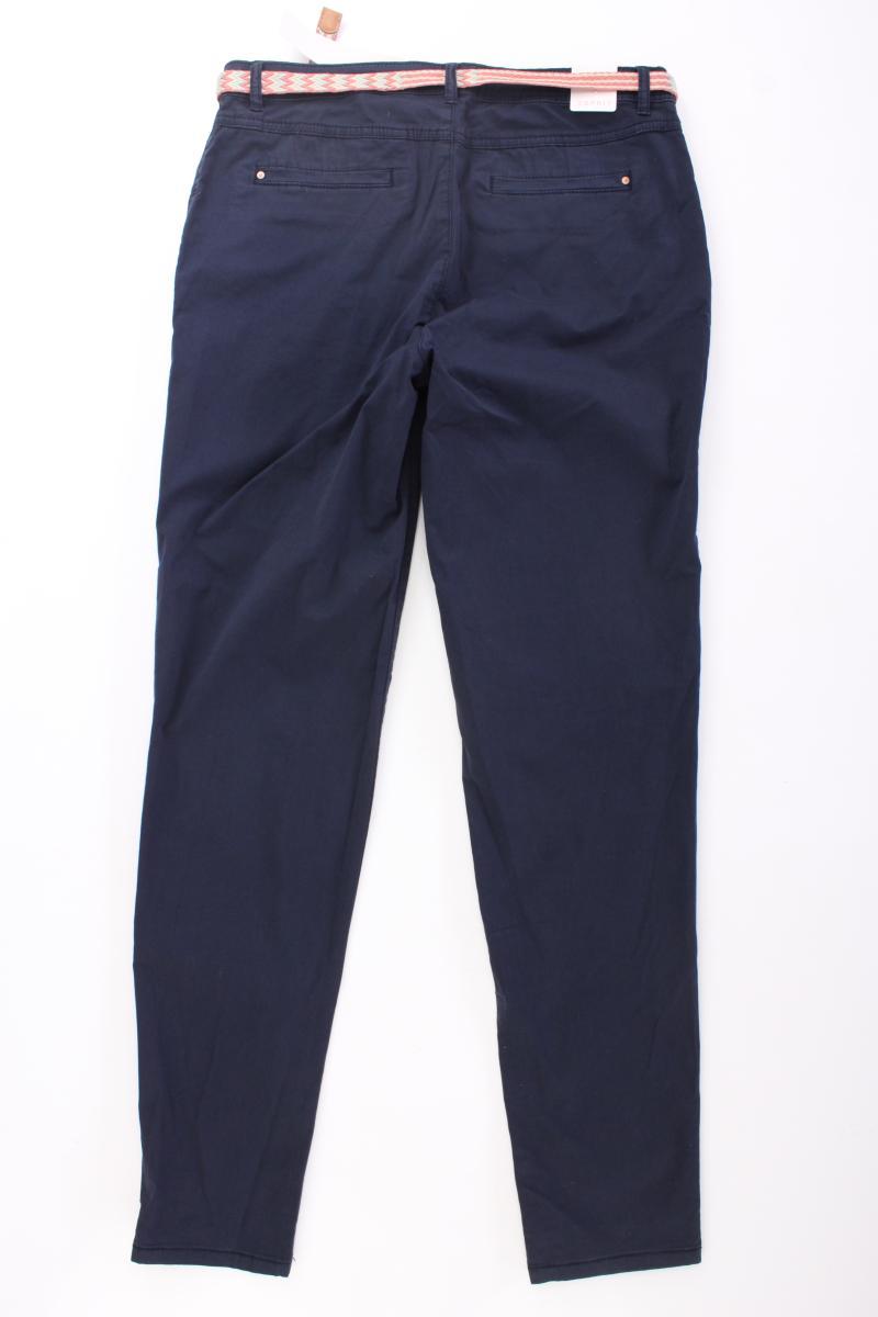 Esprit Chinohose Gr. 38/L32 neu mit Etikett Neupreis: 49,99€! blau aus Baumwolle