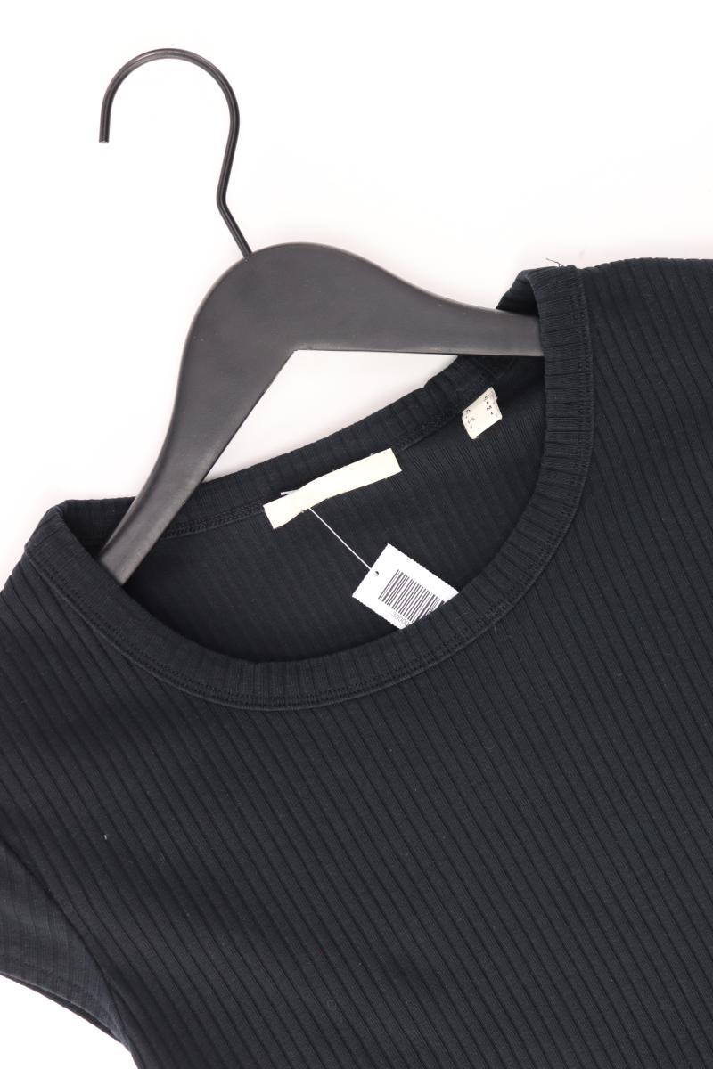 Esprit T-Shirt Gr. M Kurzarm schwarz aus Baumwolle