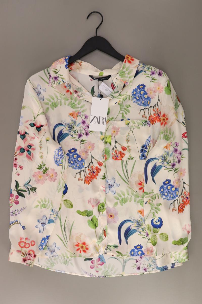 Zara Langarmbluse Gr. XXL mit Blumenmuster neu mit Etikett Neupreis: 29,99€!