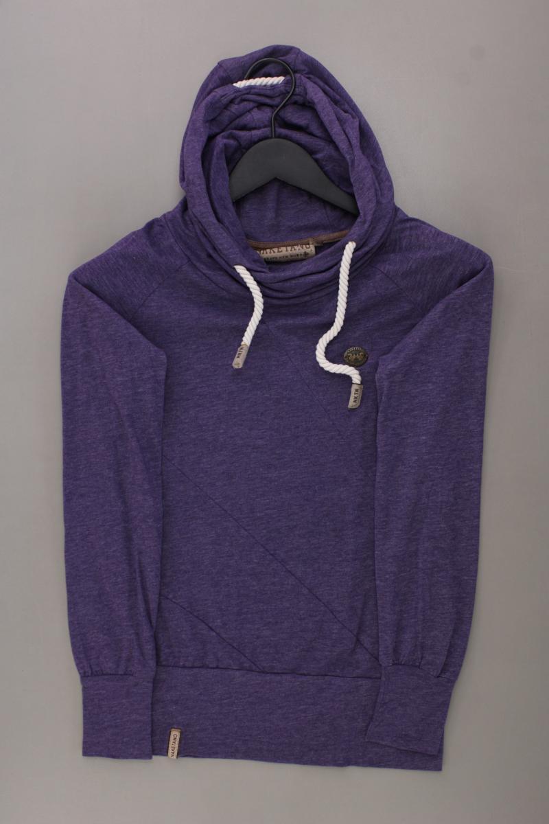 Naketano Hoodie Gr. XS lila aus Baumwolle