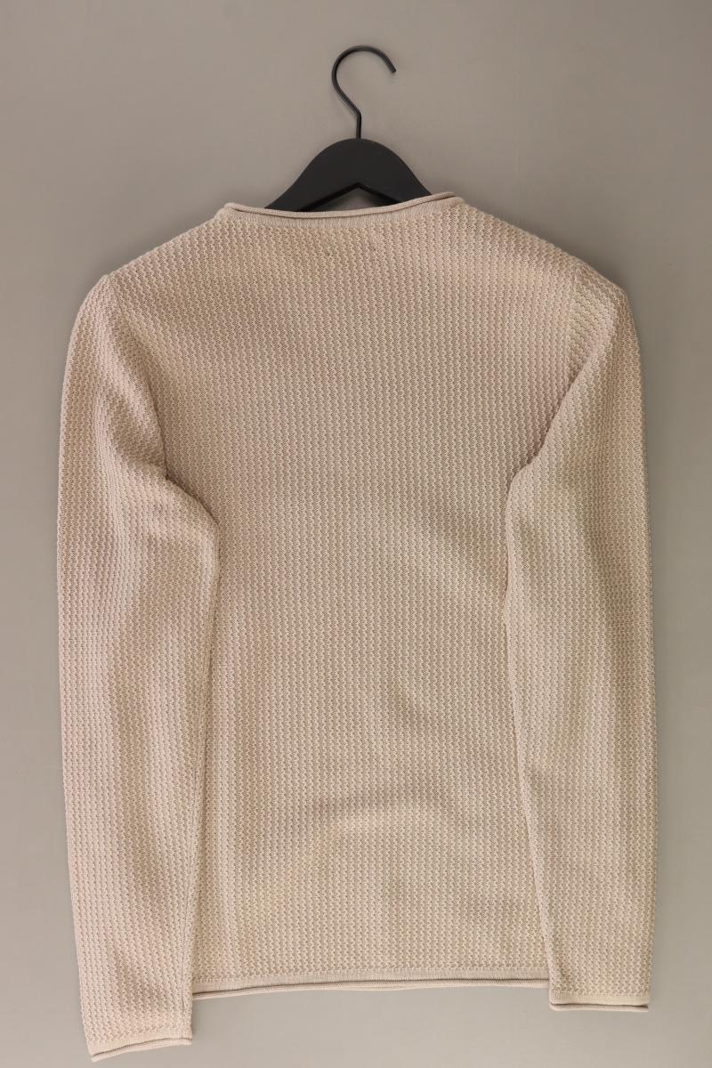 Jack & Jones Feinstrickpullover für Herren Gr. M braun aus Baumwolle