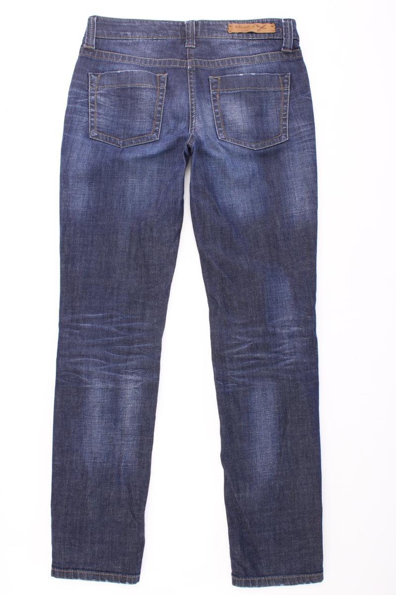 MAC Straight Jeans Gr. 38/L32 Modell Carlotta blau aus Baumwolle