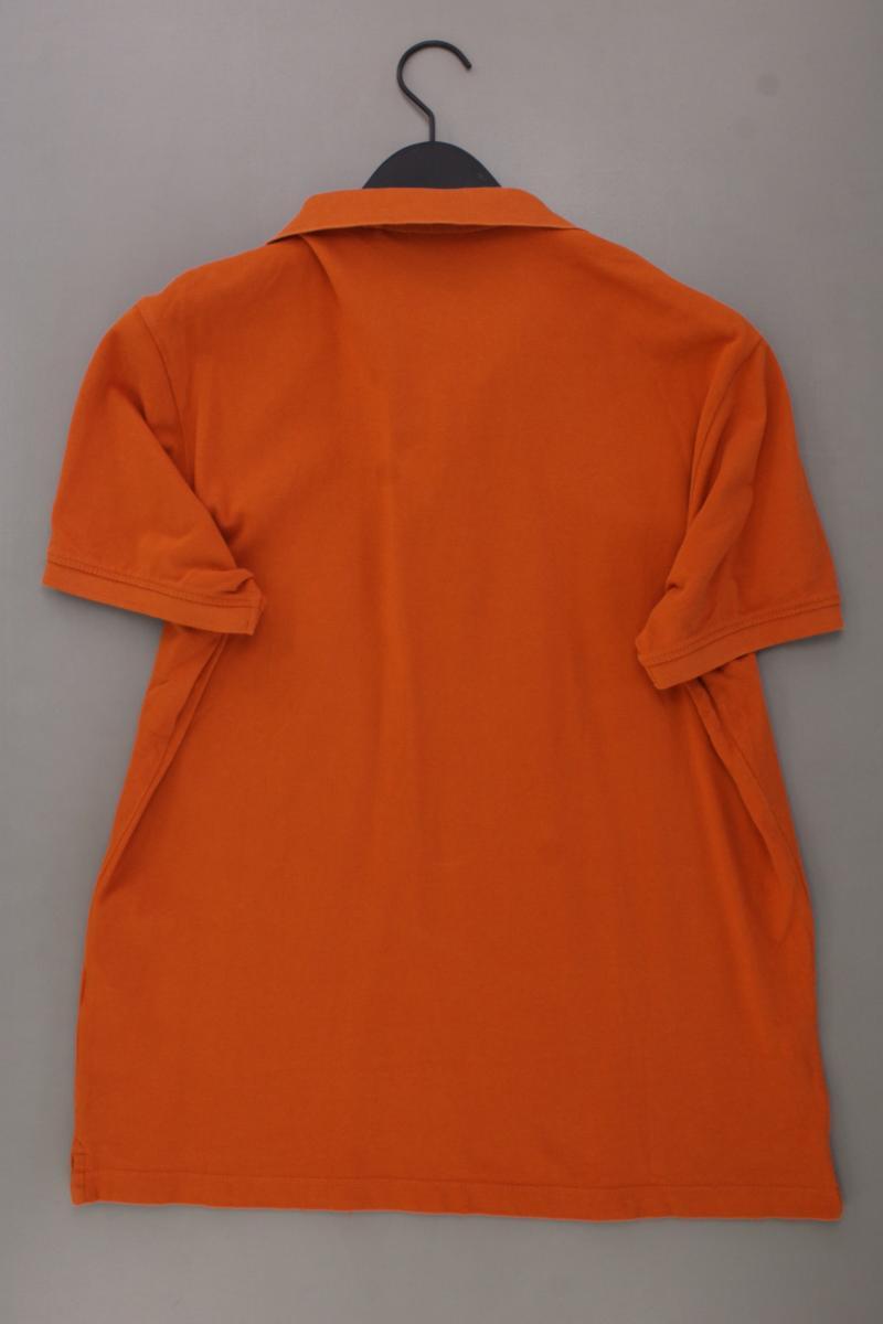 s.Oliver Poloshirt für Herren Gr. XL Kurzarm orange aus Baumwolle