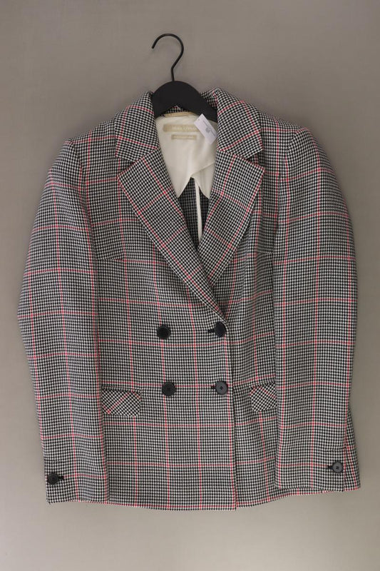 Marc O'Polo Longblazer Gr. 38 hahnentritt neuwertig schwarz aus Baumwolle