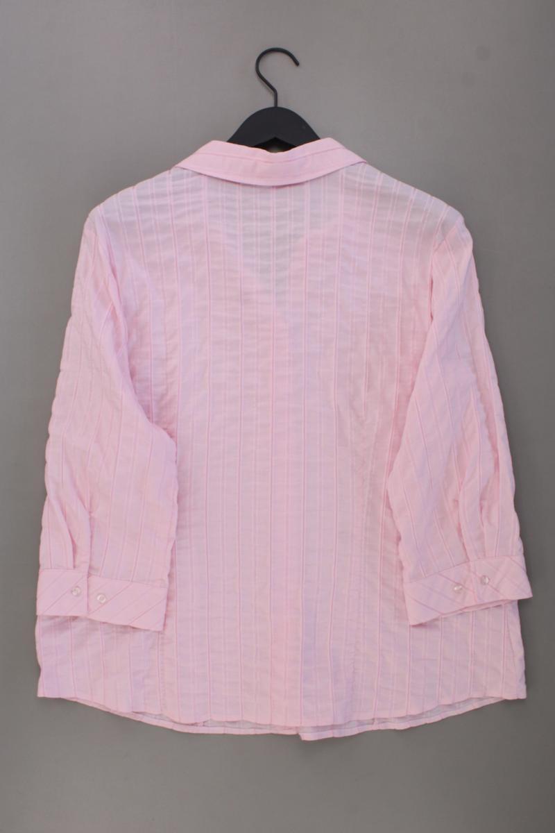 Gina Laura Classic Bluse Gr. XL 3/4 Ärmel rosa aus Baumwolle