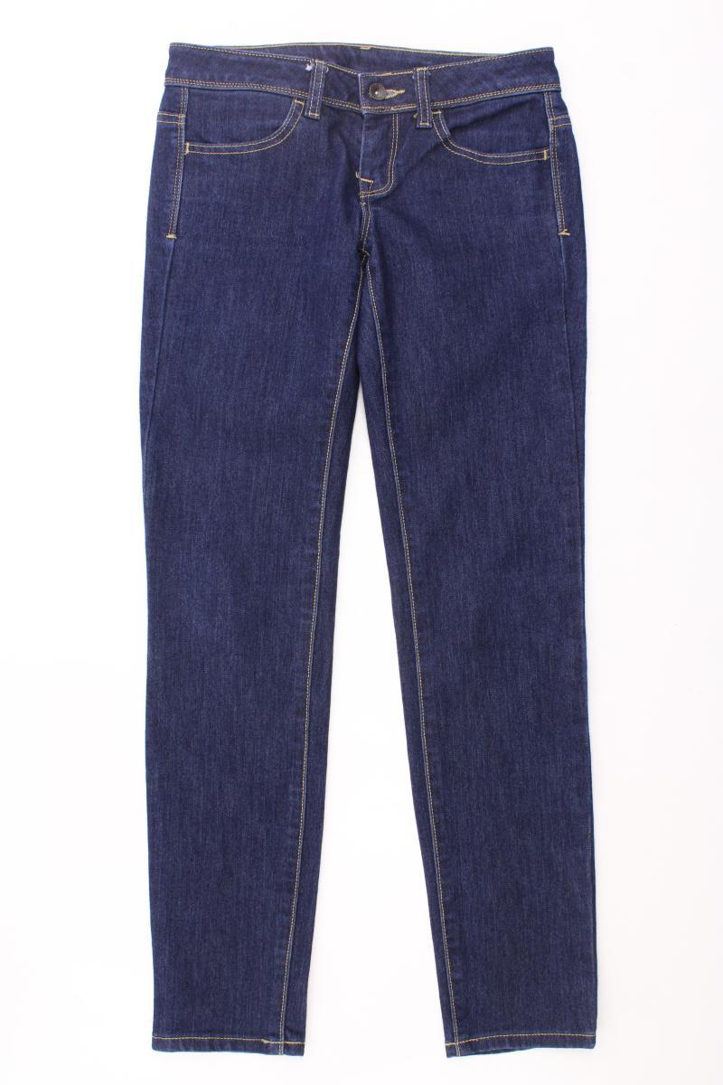 Benetton Skinny Jeans Gr. W26 neuwertig blau aus Baumwolle