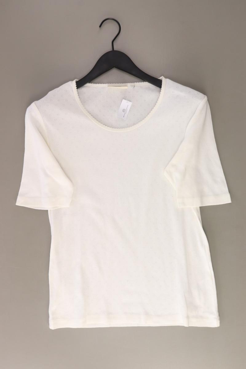 Sorgenfri Sylt T-Shirt Gr. L Kurzarm creme aus Baumwolle
