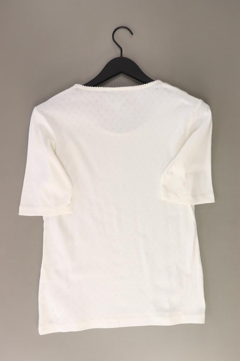 Sorgenfri Sylt T-Shirt Gr. L Kurzarm creme aus Baumwolle