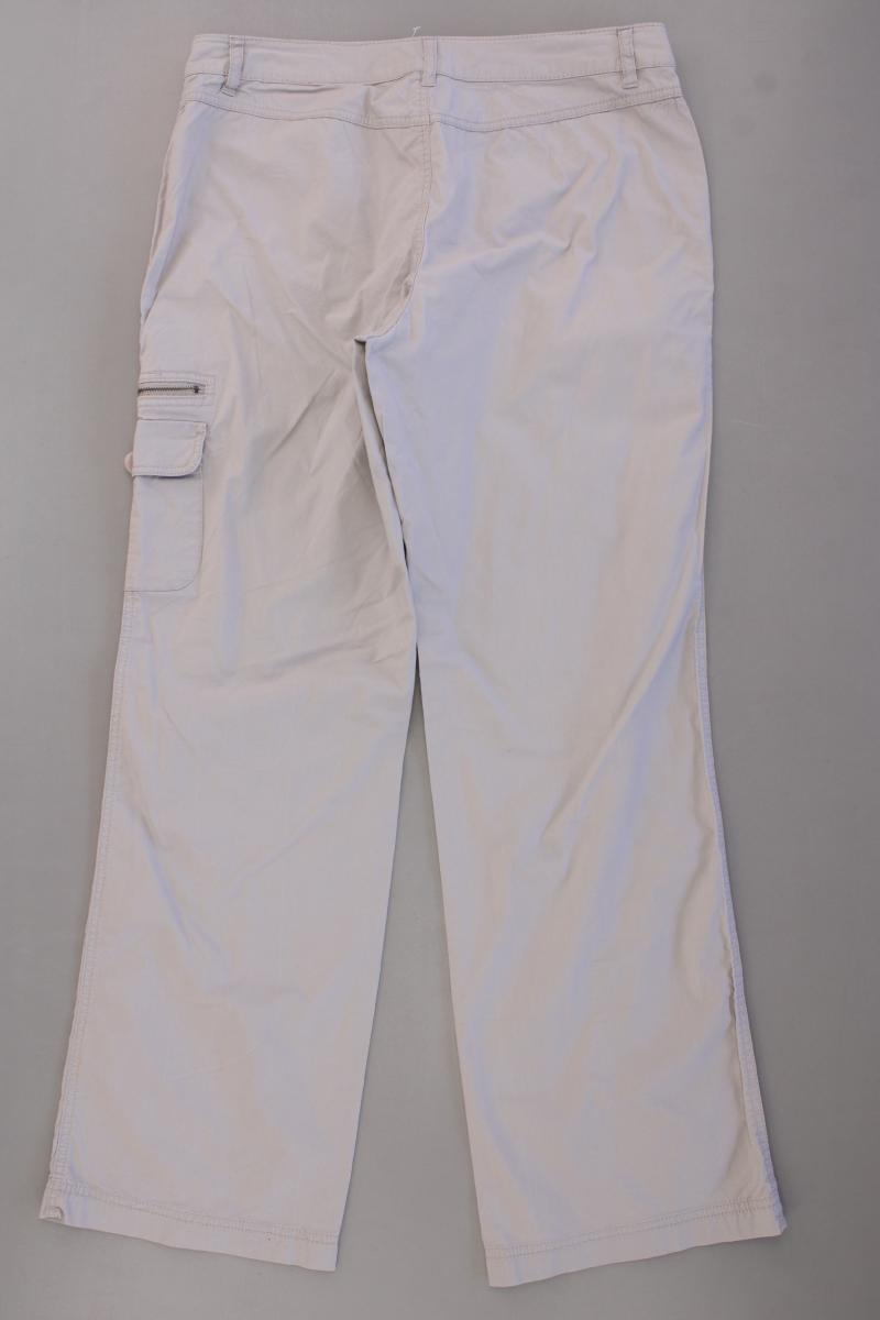 sheego Cargohose Gr. 42 grau aus Baumwolle