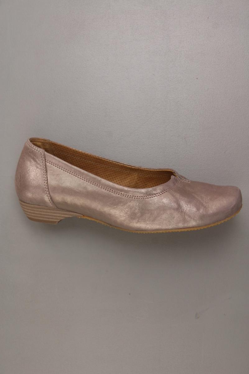 Gabor Ballerinas Gr. 38 gold aus Leder