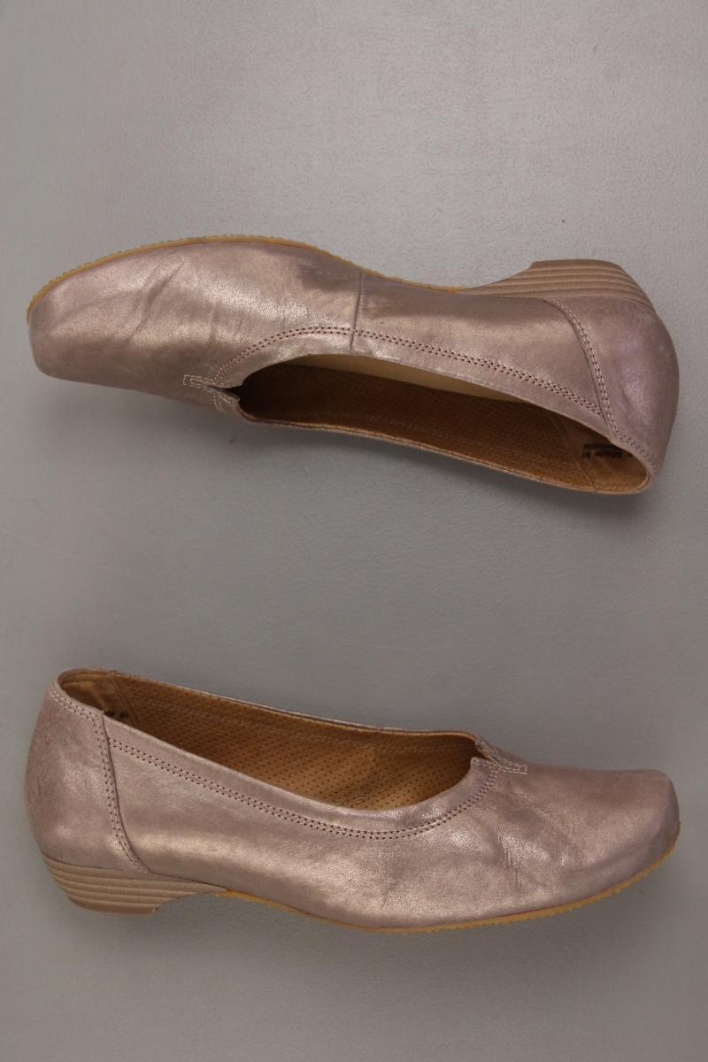 Gabor Ballerinas Gr. 38 gold aus Leder