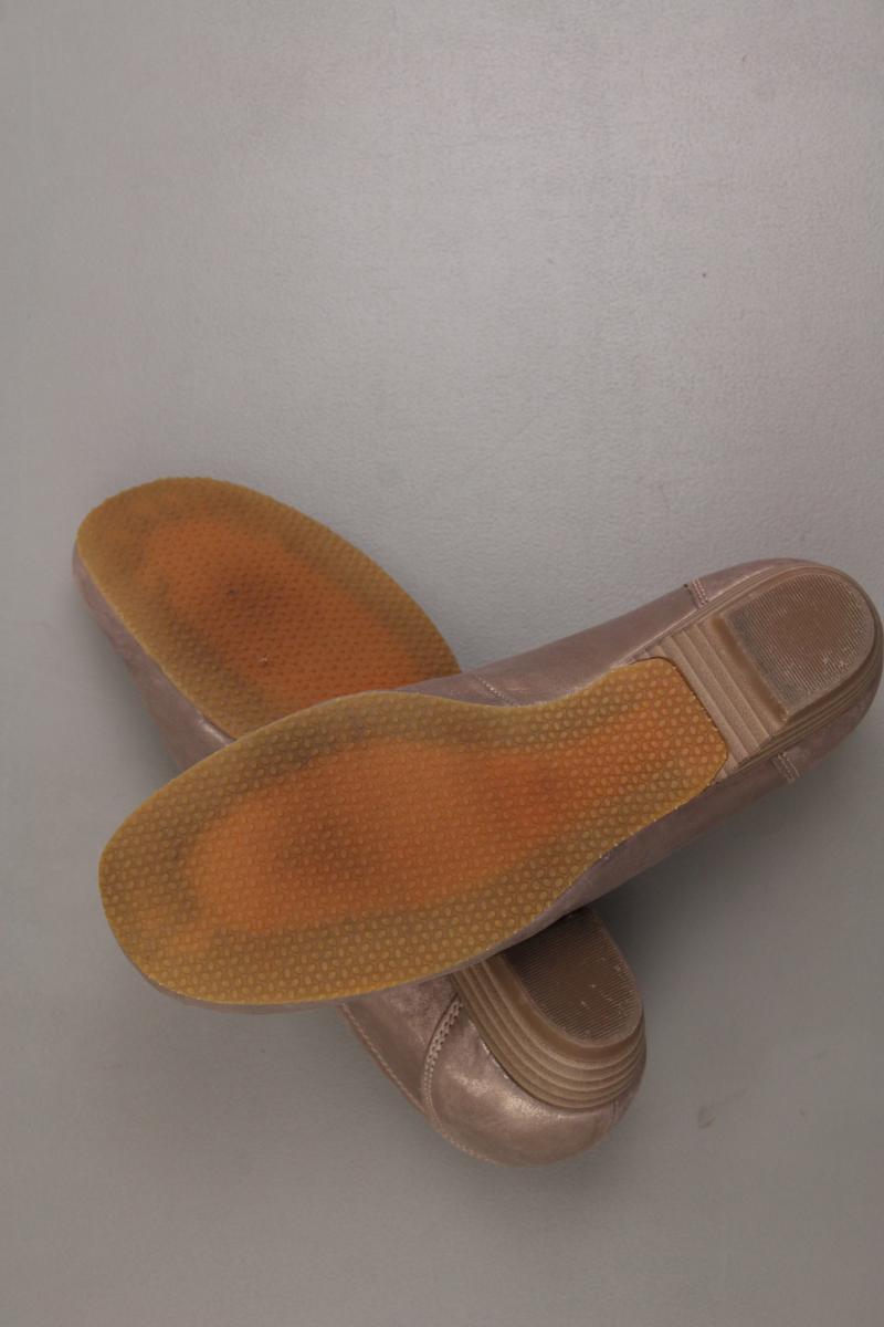 Gabor Ballerinas Gr. 38 gold aus Leder