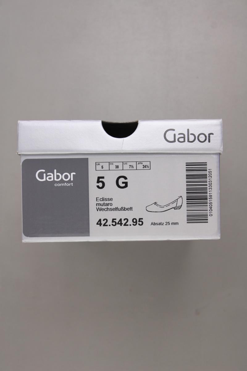 Gabor Ballerinas Gr. 38 gold aus Leder