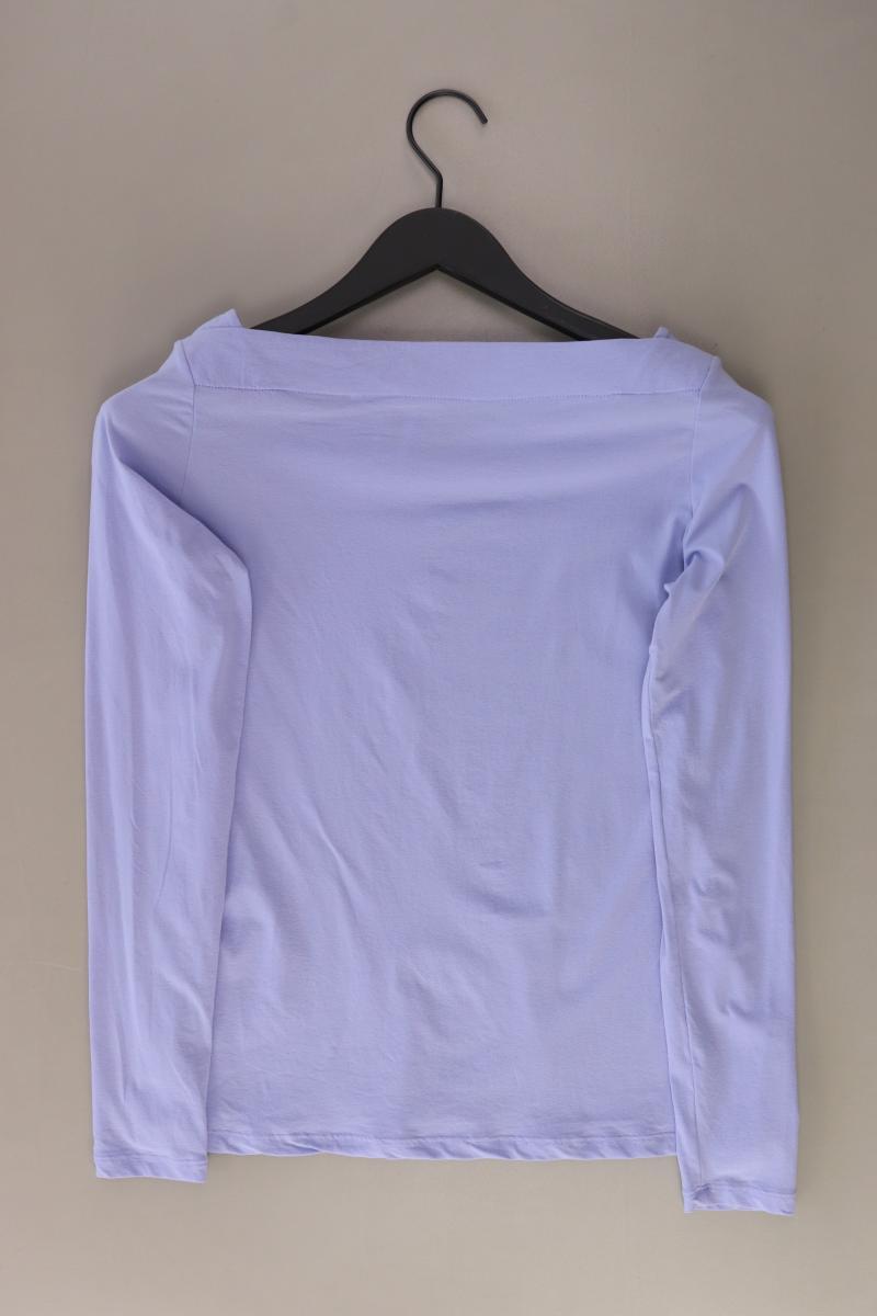 comma, Longsleeve-Shirt Gr. 36 Langarm blau aus Polyamid