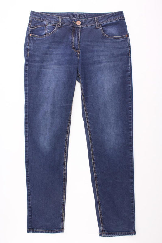 Cecil Straight Jeans Gr. W31 blau aus Baumwolle