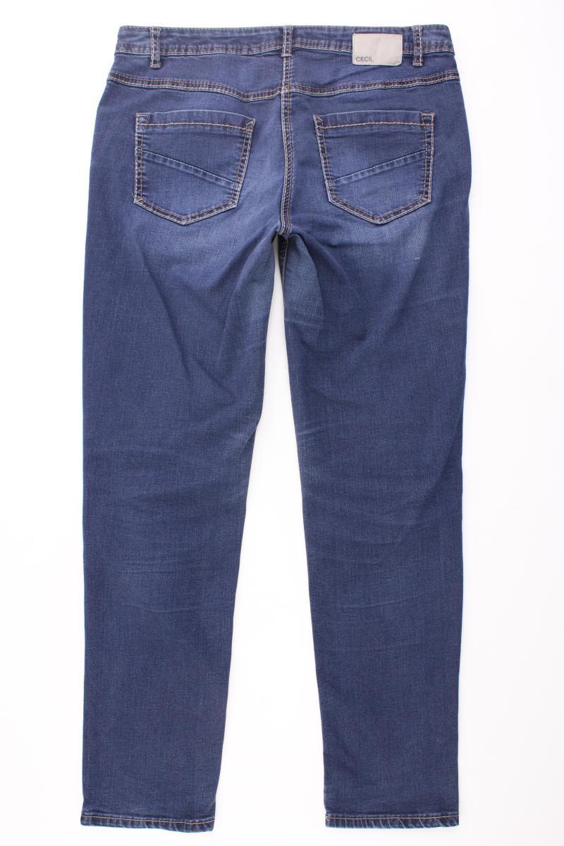 Cecil Straight Jeans Gr. W31 blau aus Baumwolle