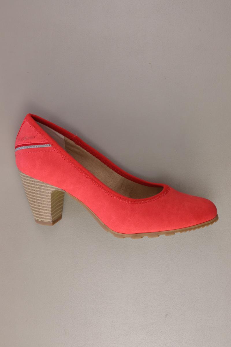 s.Oliver Pumps Gr. 38 neu mit Etikett Neupreis: 39,95€! rot