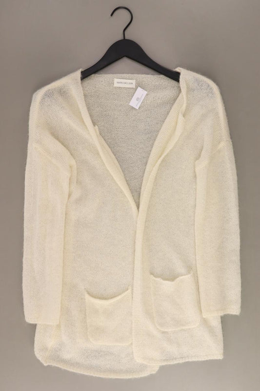 HARRISWILSON Strickjacke Modell Louise mit Alpaka Gr. 34 Langarm creme