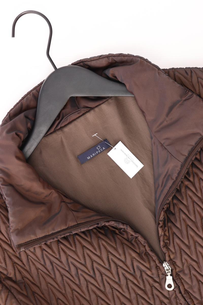 Mariposa Übergangsjacke Gr. 42 braun aus Polyester