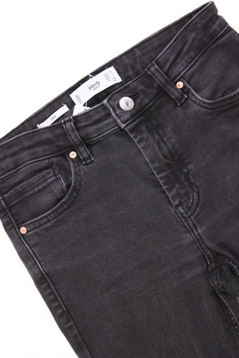 Mango Skinny Jeans Gr. 34 grau