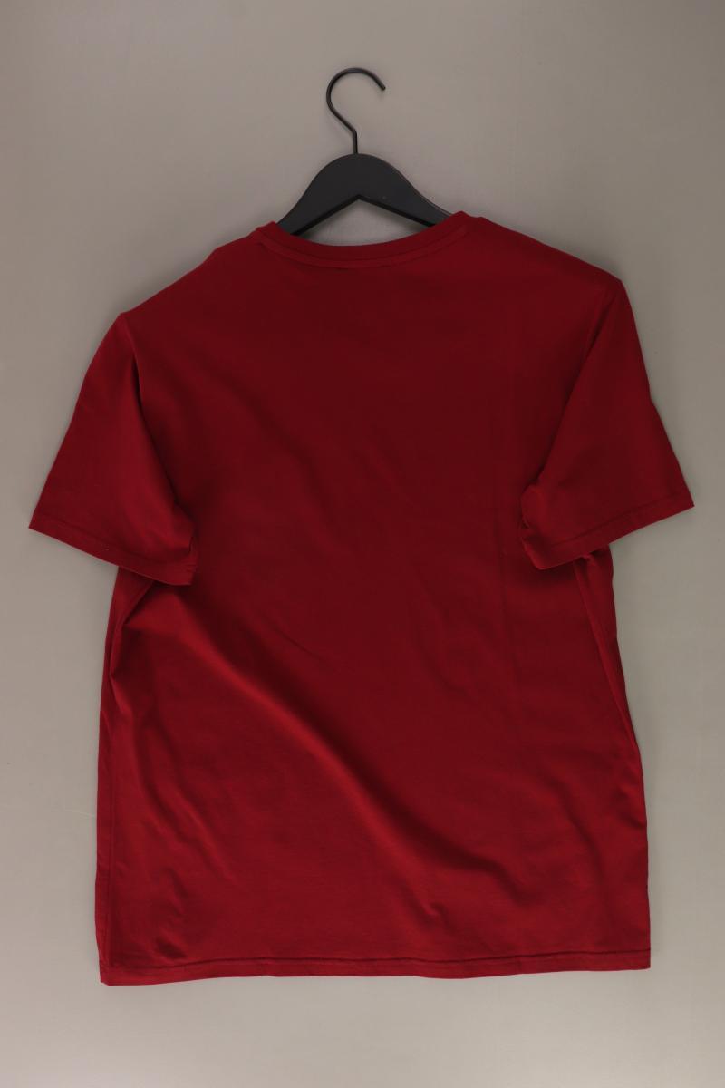 Emporio Armani T-Shirt für Herren Gr. XL Kurzarm rot