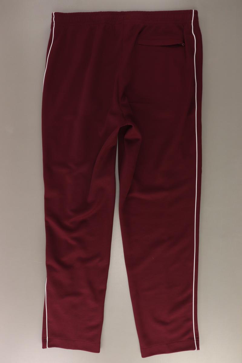 Lacoste Jogginghose für Herren Gr. XL rot aus Polyester