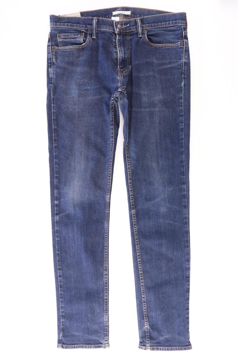 Abercrombie & Fitch Straight Jeans Gr. W32/L34 blau aus Baumwolle