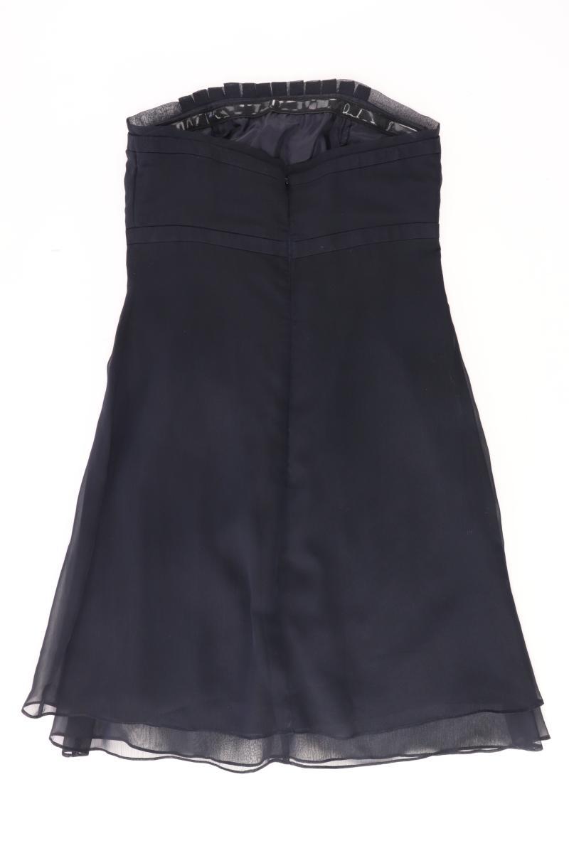 Marie Blanc Bandeaukleid Gr. 38 Ärmellos schwarz aus Polyester