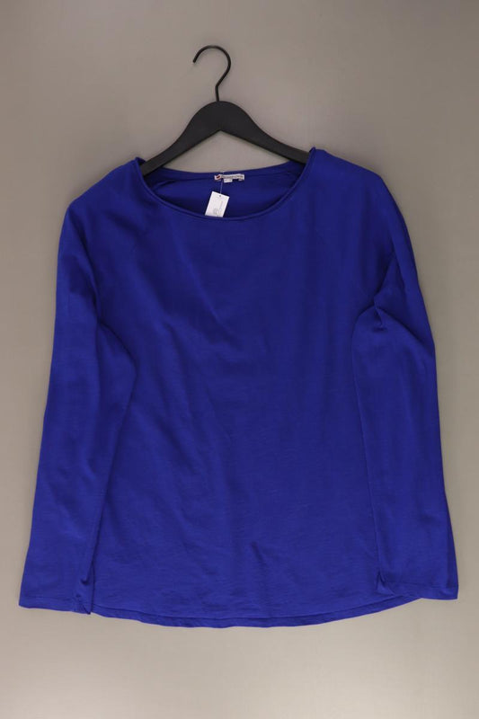 Street One Longsleeve-Shirt Gr. 46 Langarm blau aus Baumwolle