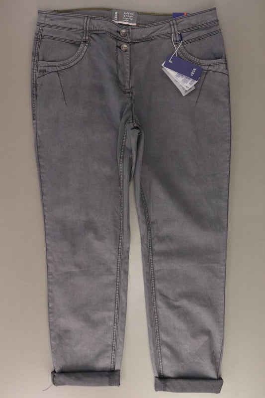 Cecil Straight Jeans Gr. W34/L32 neu mit Etikett grau aus Baumwolle