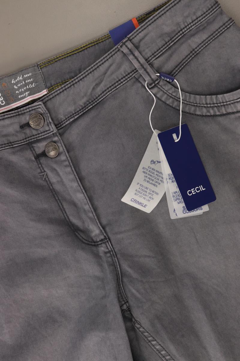 Cecil Straight Jeans Gr. W34/L32 neu mit Etikett grau aus Baumwolle