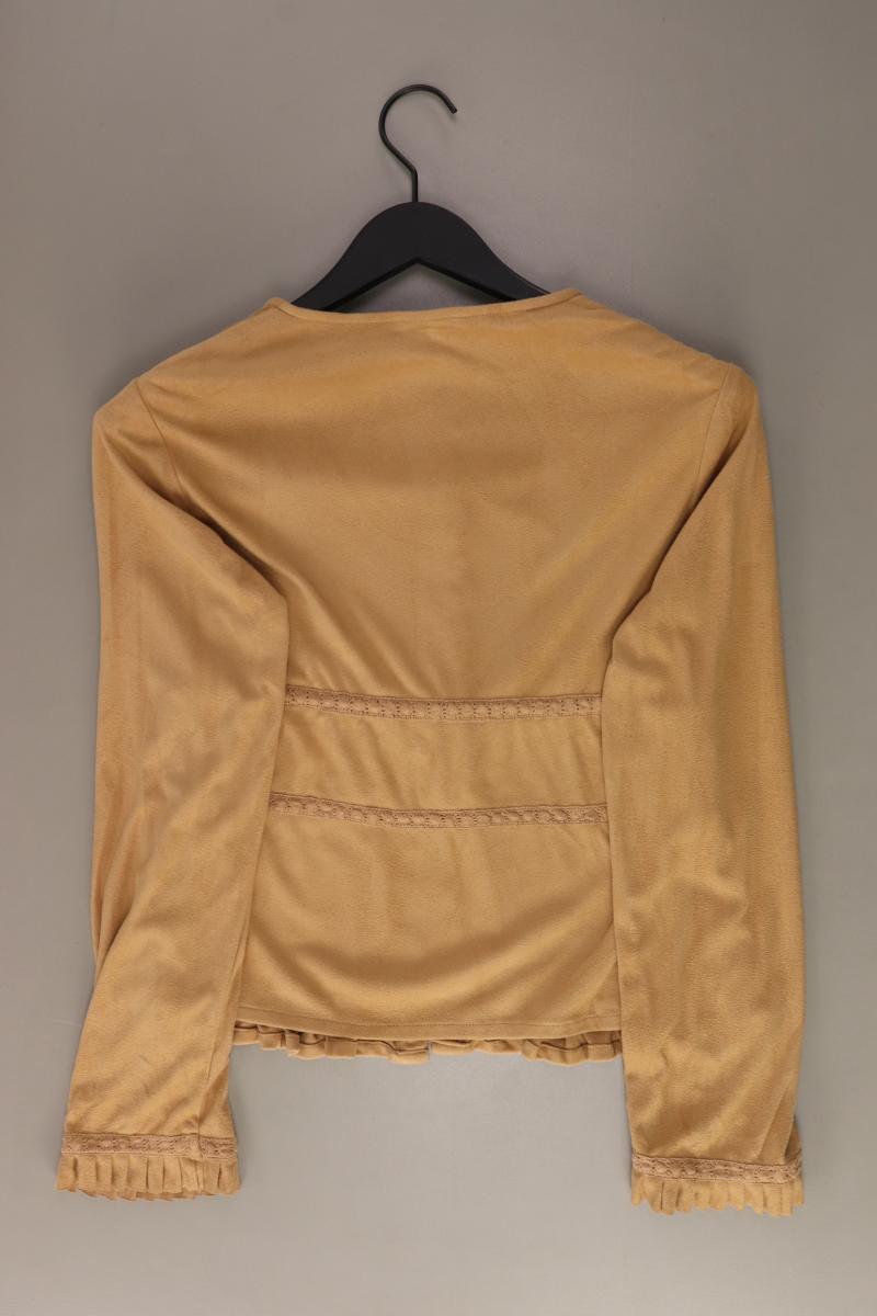 Street One Vintage Fransen Cardigan Gr. 38 neu mit Etikett Langarm braun