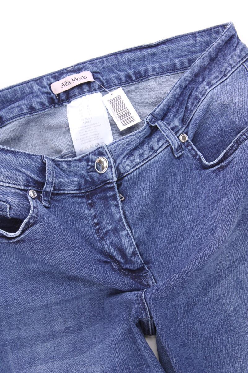 Alba Moda Skinny Jeans Gr. 40 neuwertig blau aus Baumwolle