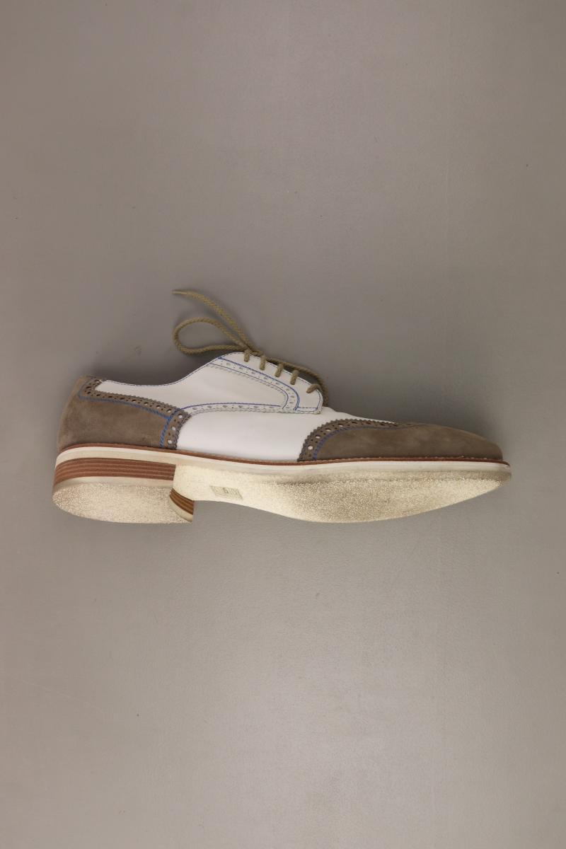 Lido Marinozzi Schuhe für Herren Gr. 46 weiß aus Leder