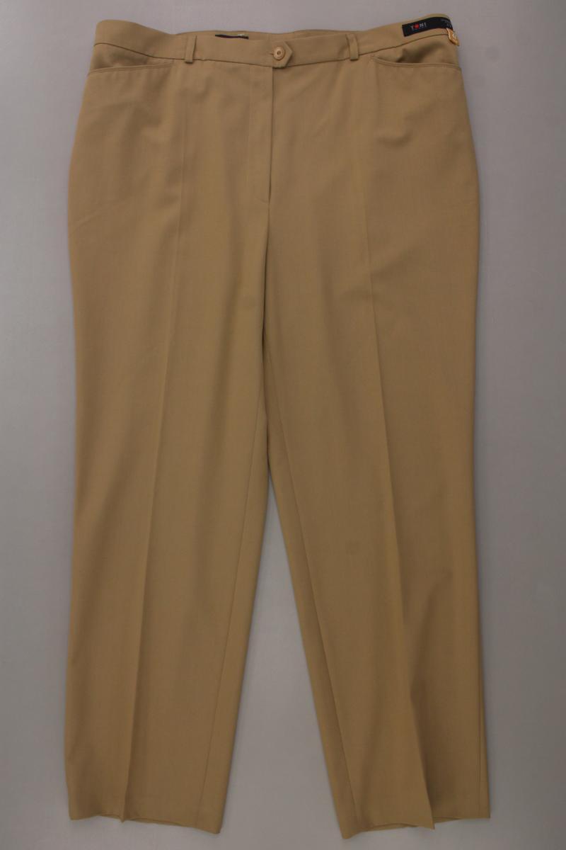 TONI Anzughose Gr. Kurzgröße 48 braun aus Polyester