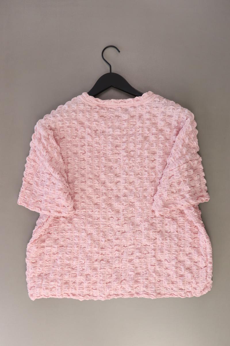 Jake*s Kurzarmbluse Gr. 44 rosa aus Polyester