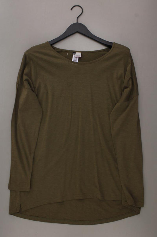 Qiero! Longsleeve-Shirt Gr. 46 Langarm olivgrün aus Modal