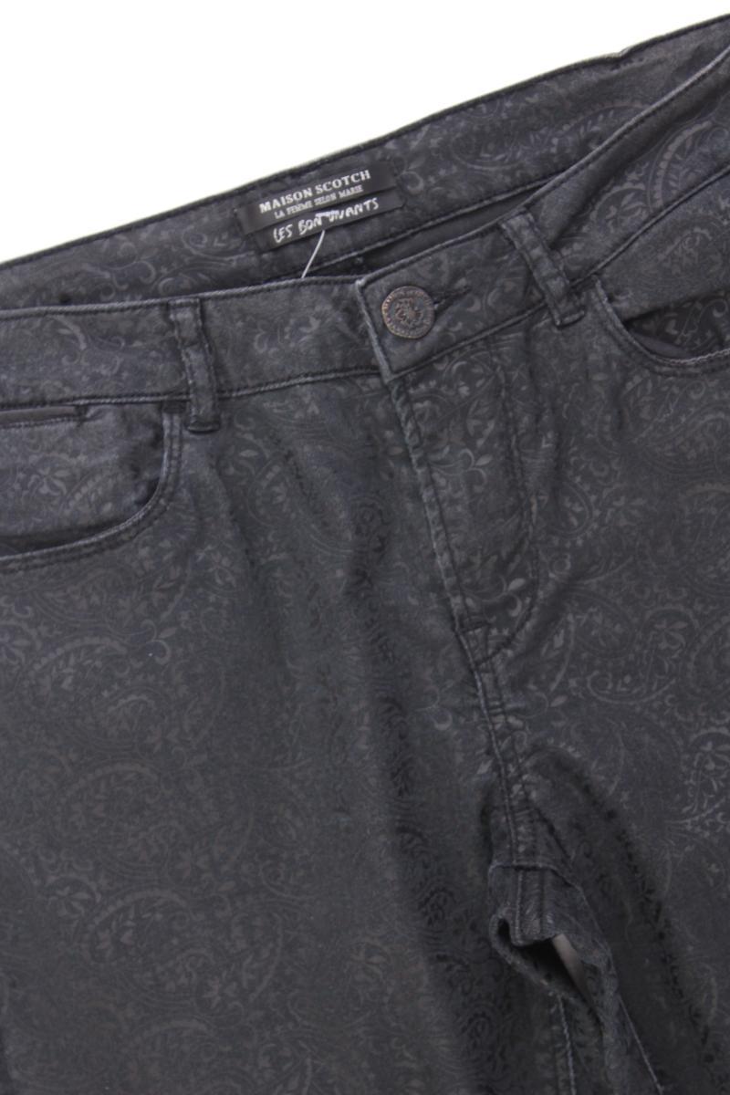 Maison Scotch Hose Gr. W30/L34 grau aus Baumwolle
