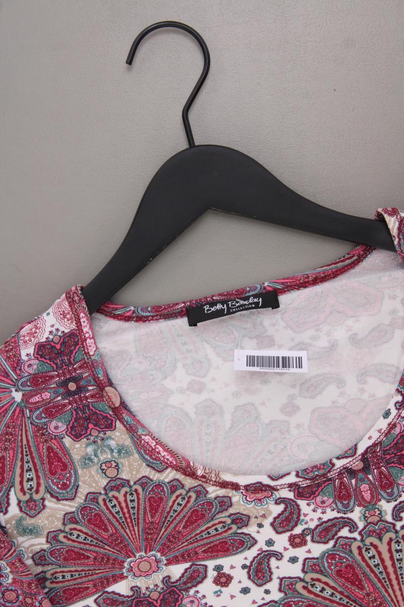 Betty Barclay Printshirt Gr. 46 mit Paisleymuster Kurzarm pink