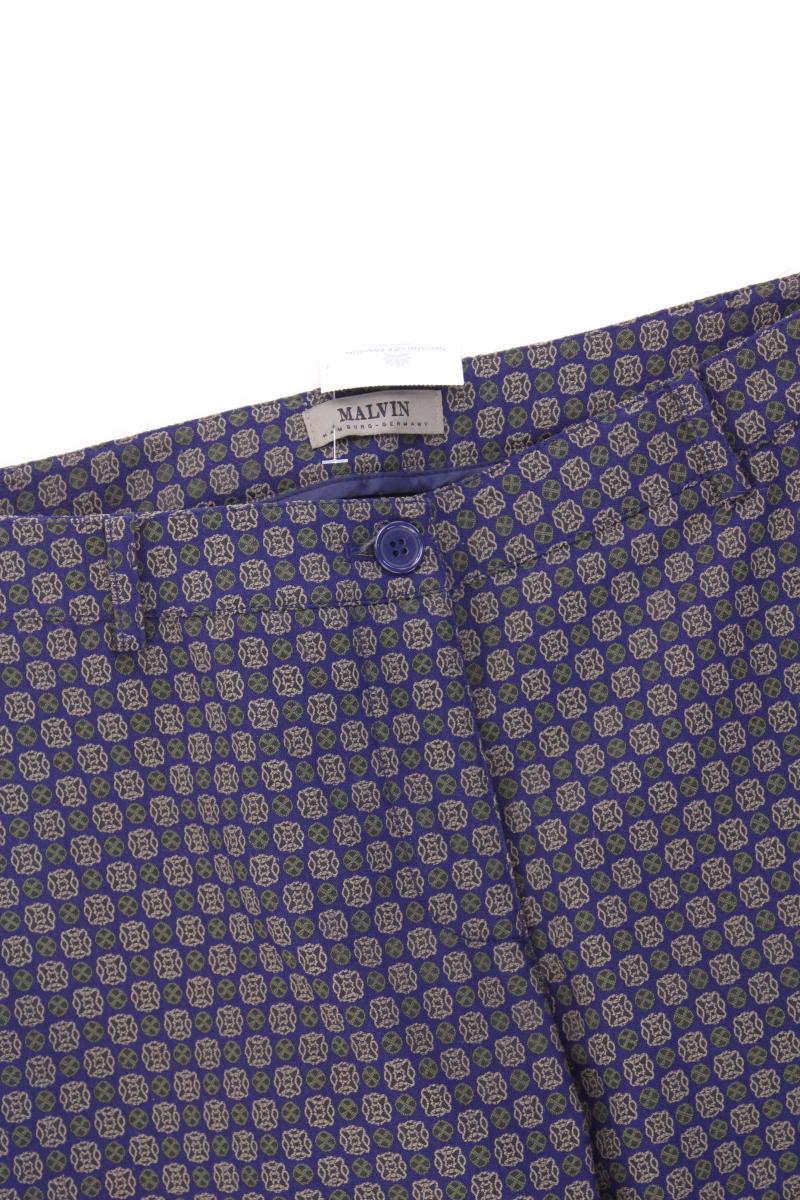 Malvin Stoffhose Gr. 38 blau aus Polyester