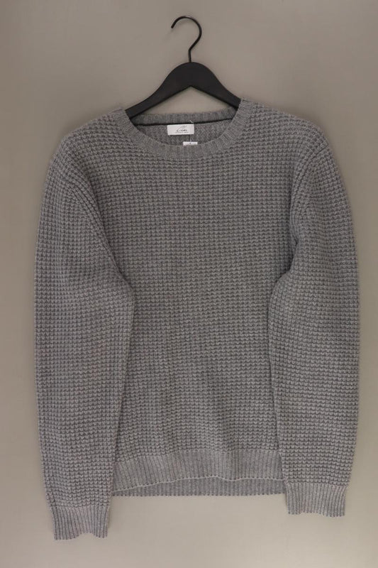 Chas Cashmerepullover für Herren Gr. XL neuwertig grau aus Kaschmir