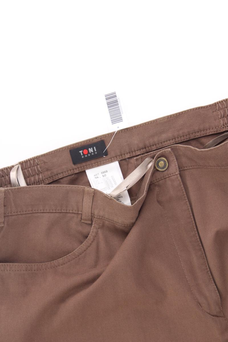 TONI Hose Gr. 50 braun aus Baumwolle