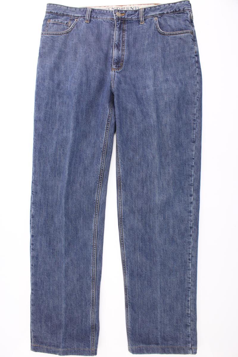 Lands' End Regular Herrenjeans Gr. W40 blau aus Baumwolle