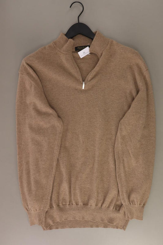 Royal Spencer Cashmerepullover für Herren Gr. XXL braun aus Kaschmir