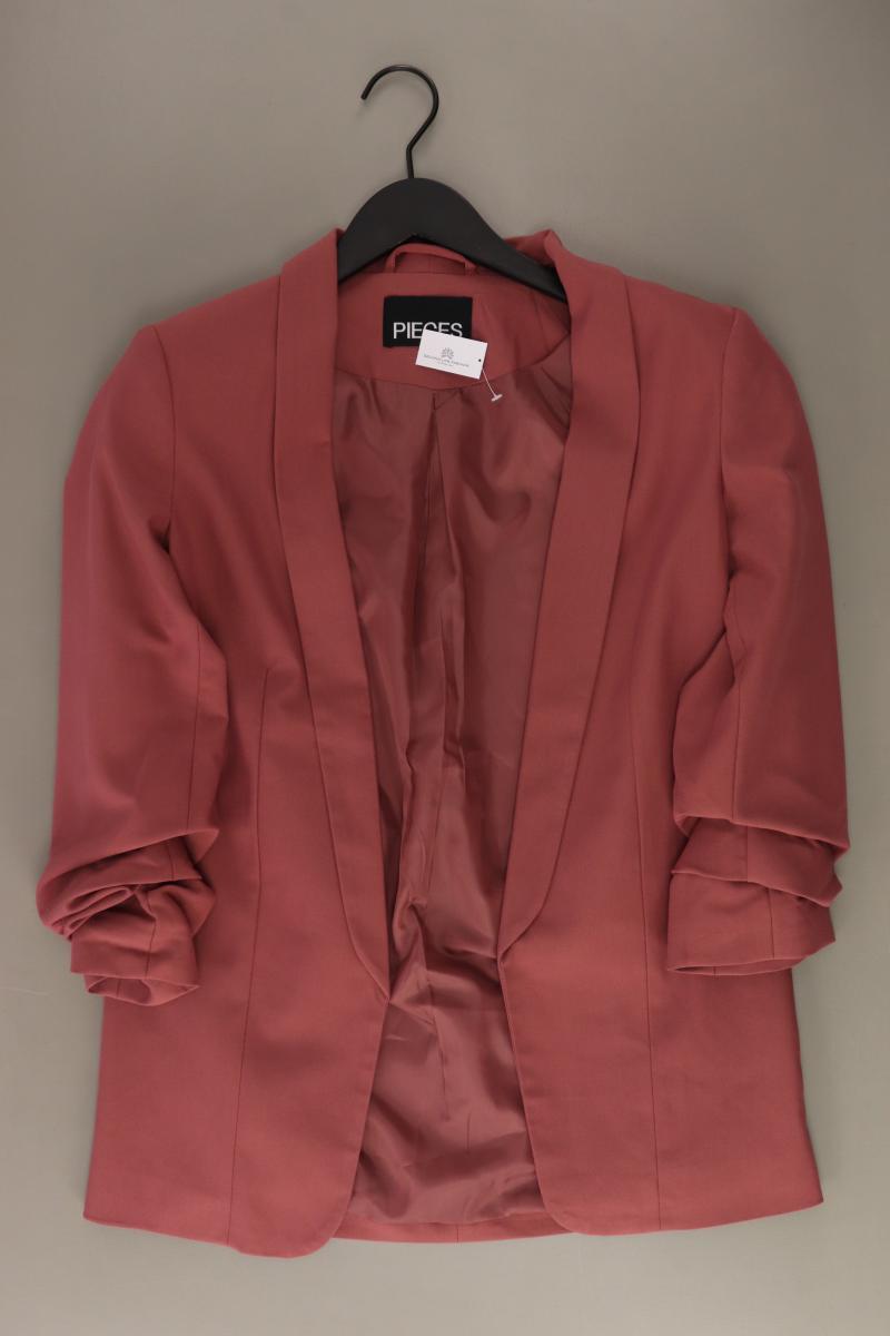 Pieces Longblazer Gr. S rosa aus Polyester