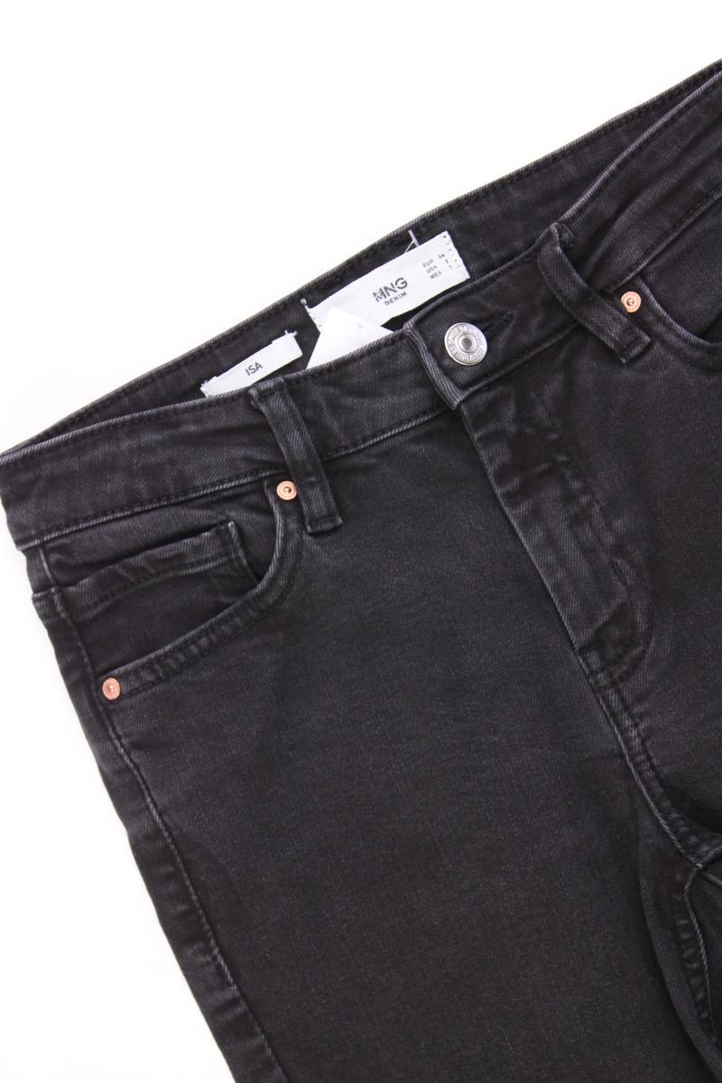 Mango Skinny Jeans Gr. 34 grau