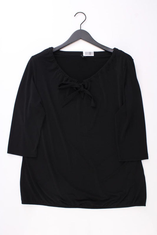 s.Oliver Classic Bluse Gr. 46 neuwertig 3/4 Ärmel schwarz aus Polyester
