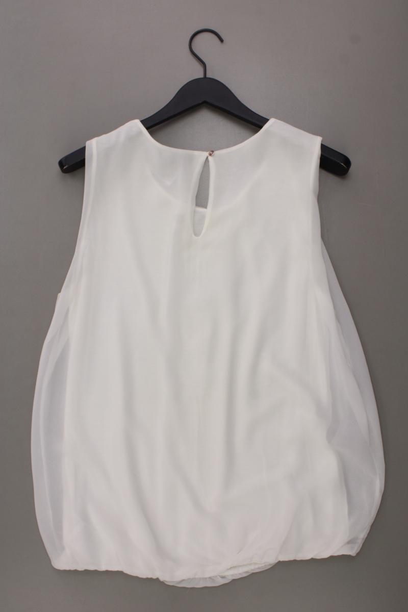 More&More Ärmellose Bluse Gr. 44 creme aus Polyester